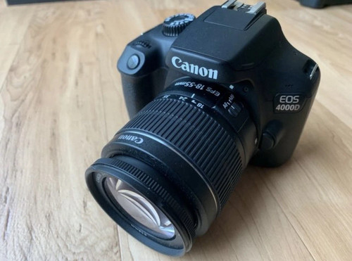 Canon eos 4000d - ef-s, 18-55mm