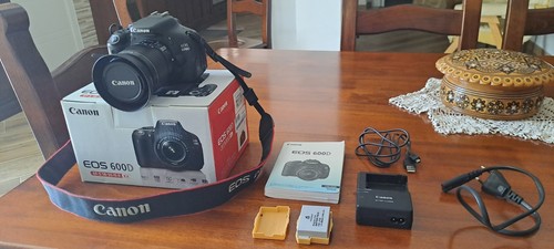 Canon eos 600d con obiettivo - eos,